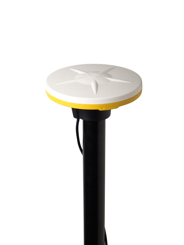Trimble DA1 antenna DA1 mounted on rangepole